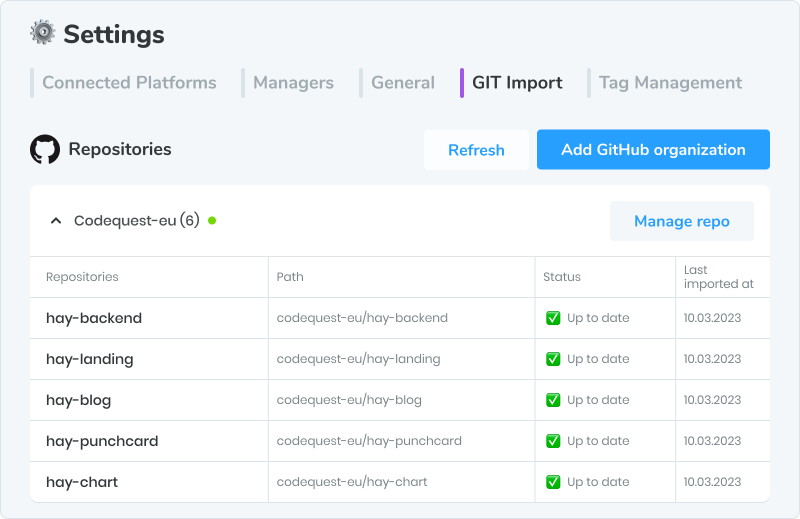 Finalize integration